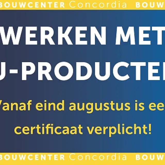 Aan het werk met PU-producten? Vanaf eind augustus is een certificaat verplicht!