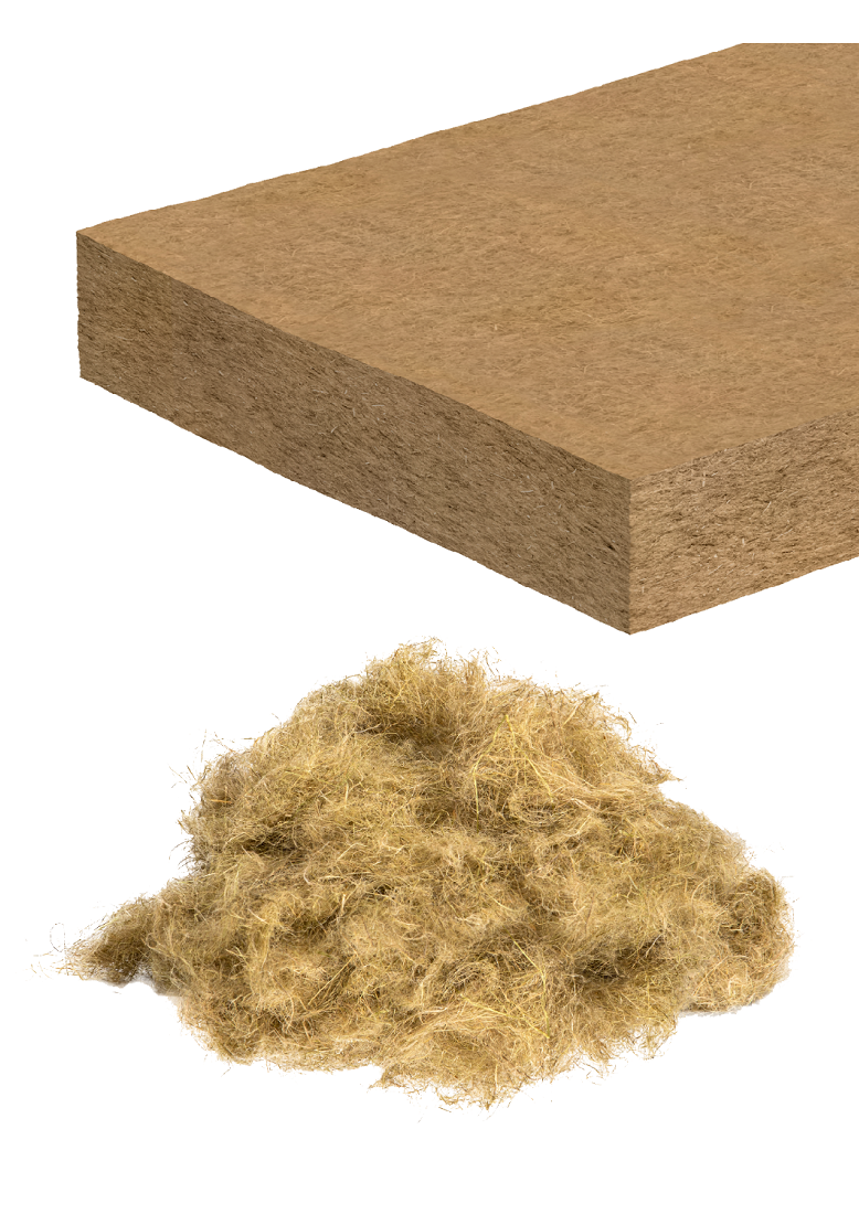 Biobased isolatie van hennep