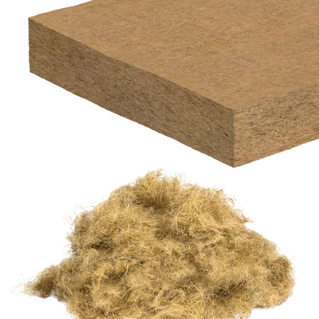 Biobased isolatie van hennep