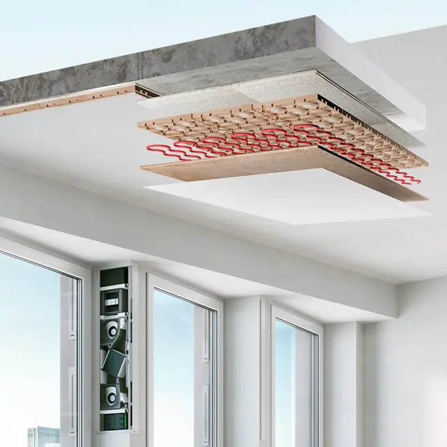 ArgillaTherm: klimaatplafonds met leem