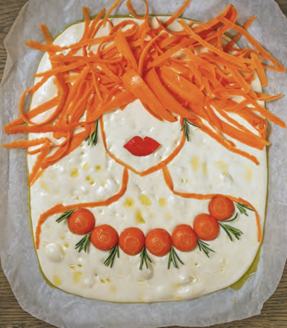 Flower Focaccia