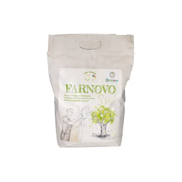 Farnovo: ecologische verf op poederbasis