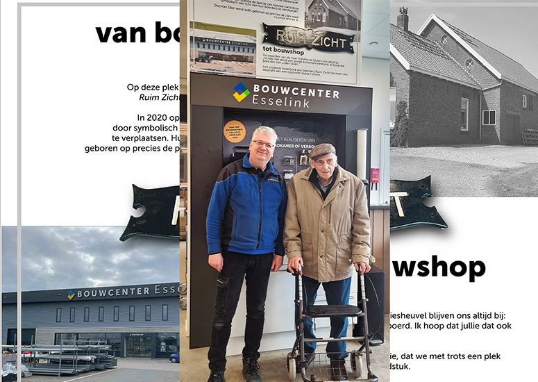 Naambord ‘Ruim Zicht’ krijgt vaste plek
