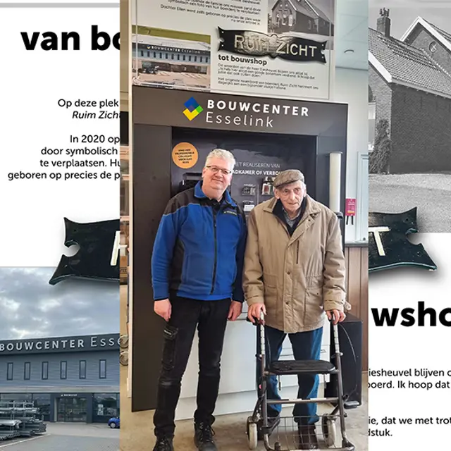 Naambord ‘Ruim Zicht’ krijgt vaste plek