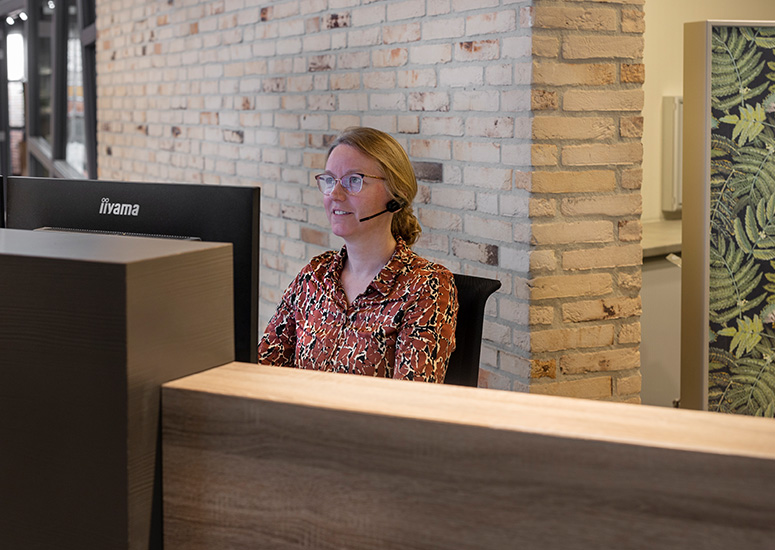 Inge de Gast | receptioniste