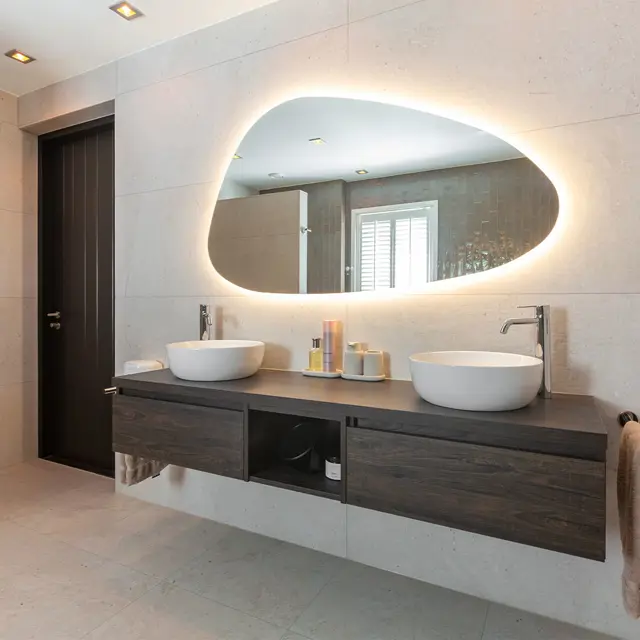 Moderne badkamer