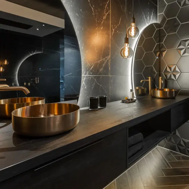 Moderne badkamer